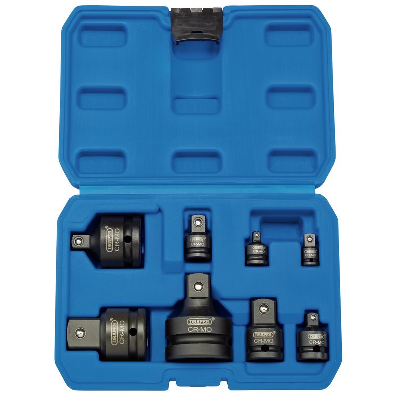 Draper 83271  Impact Socket Adaptor Set (8 Piece)