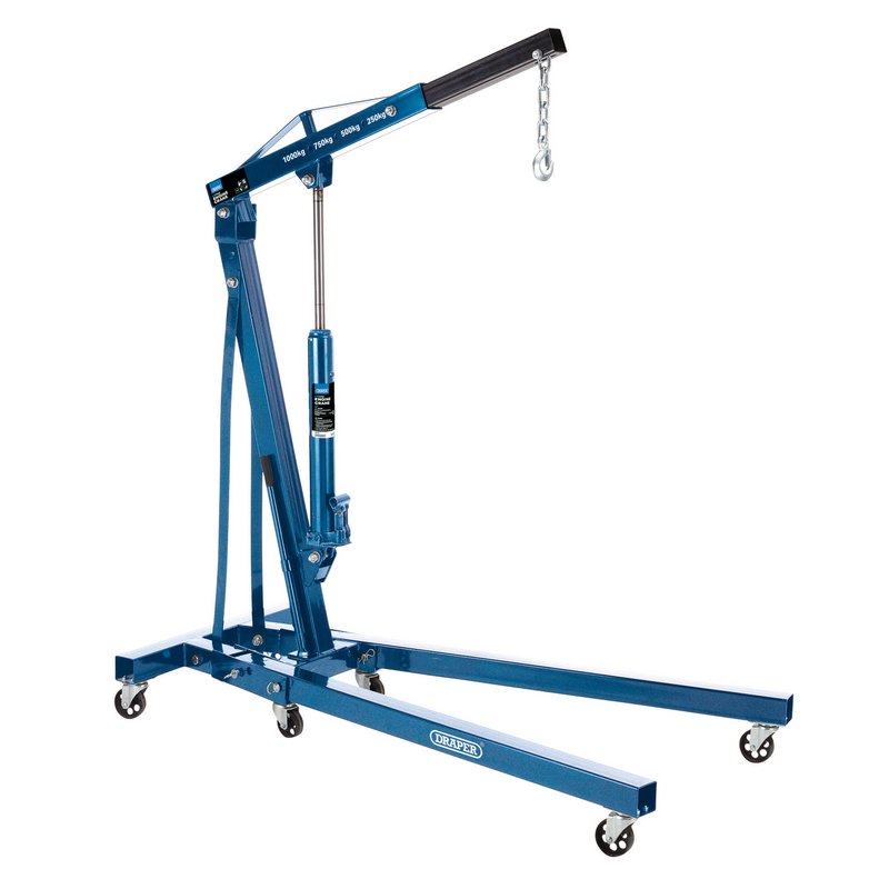 Draper 93509 Engine Crane 1 Tonne Hydraulic