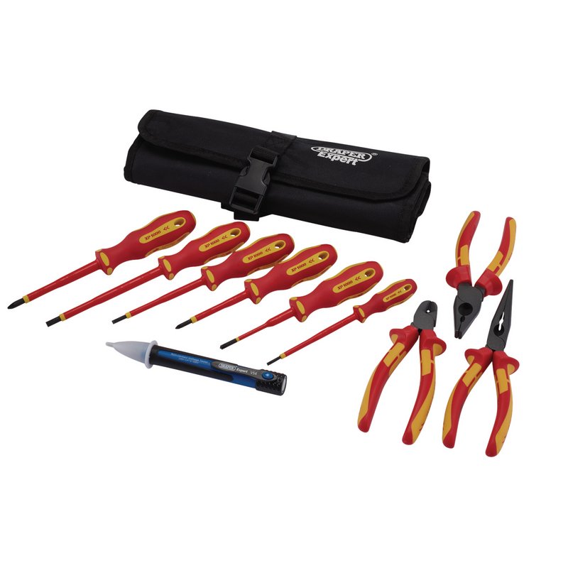 Draper 94852 XP1000Â® VDE Electrical Tool Kit (10 Piece)