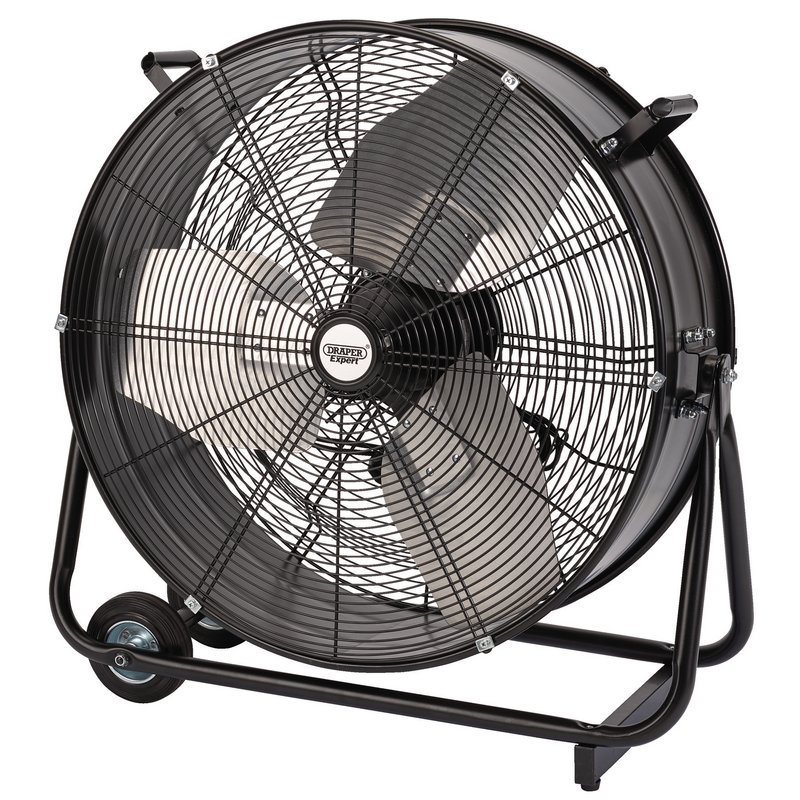 Draper 230V High Flow Drum Fan 99623 | 24"/600mm | 330W