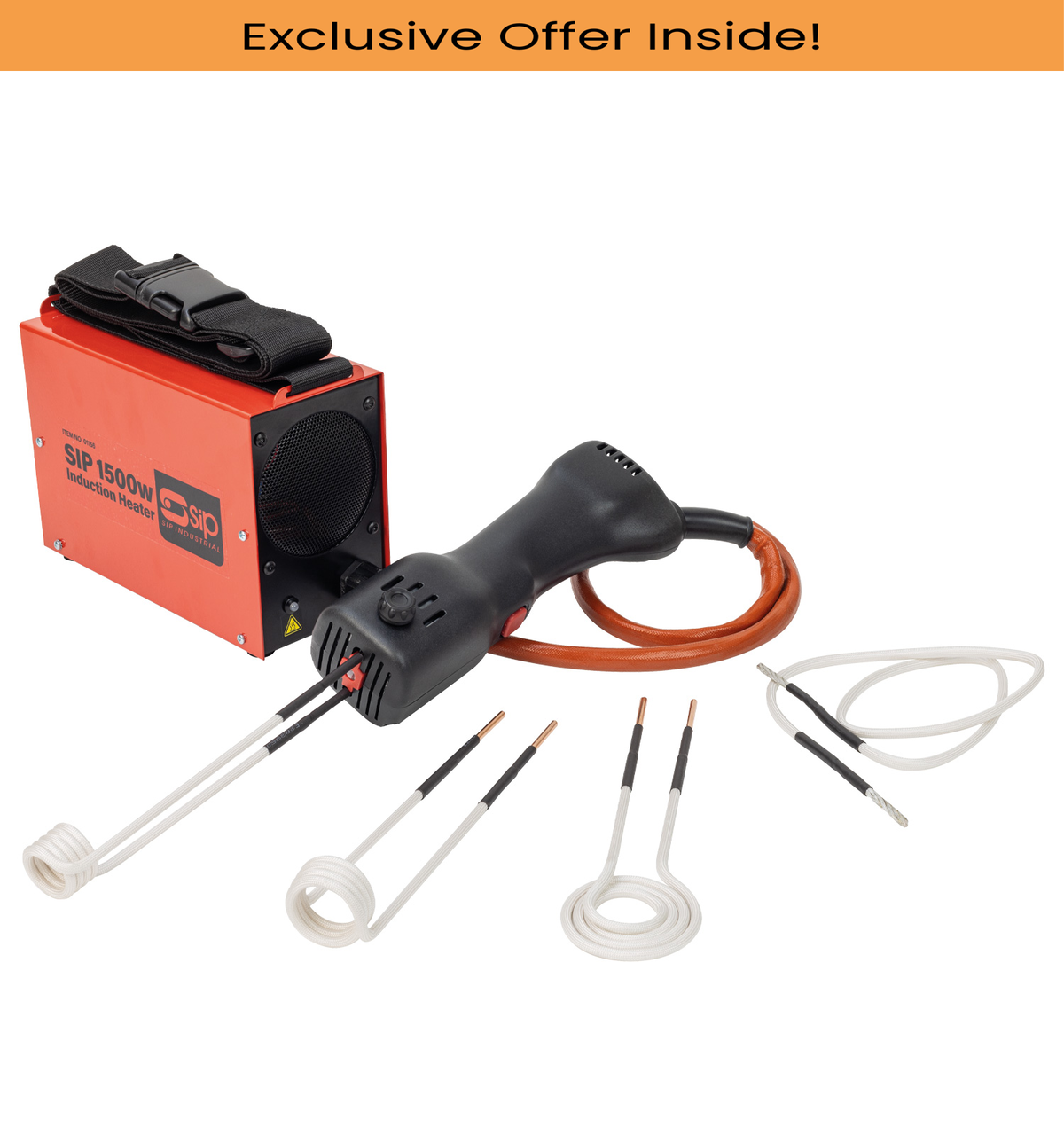 SIP 01156 1500w Induction Heater Kit 230v, Single Phase