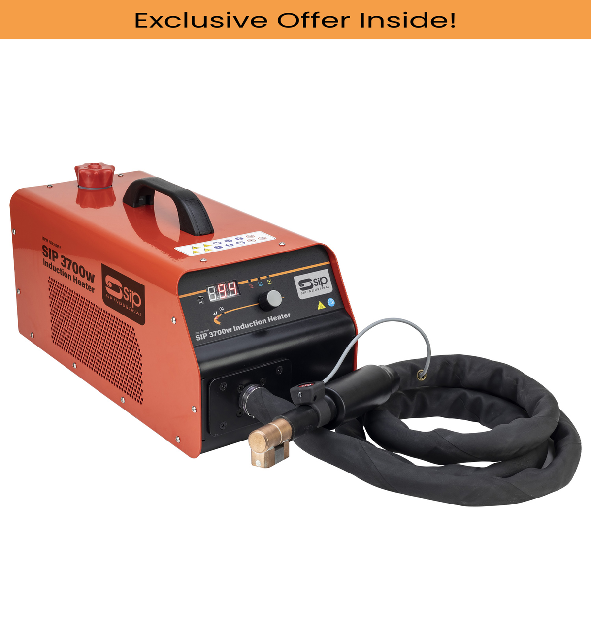 SIP 01157 3700w Induction Heater 230v, Single Phase