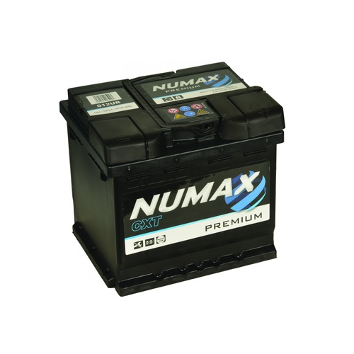 012UR Numax Premium Car Battery 12V 50Ah, 3 Years Warranty