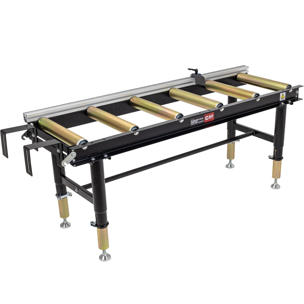 SIP 01395 Adjustable Roller Stand Table 1500mm x 400mm 400kg