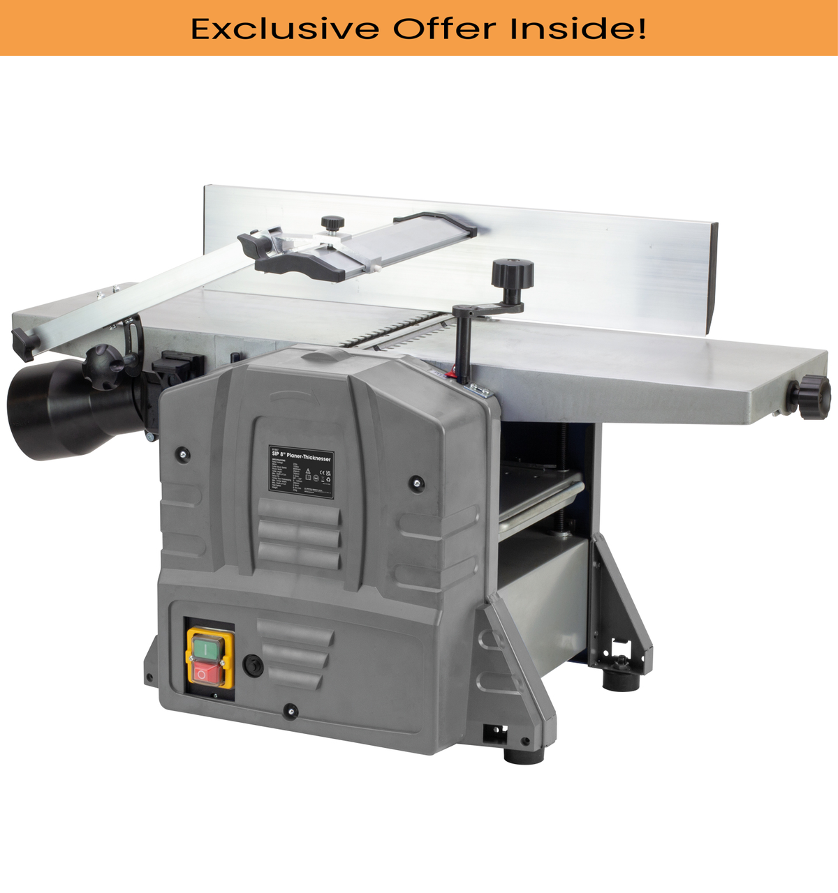 SIP 01557 8" x 5" Planer Thicknesser