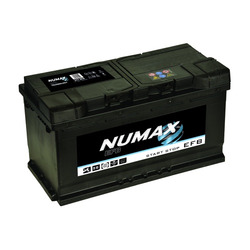 017EFB Numax EFB Car Battery 12V 90Ah, 3 Years Warranty