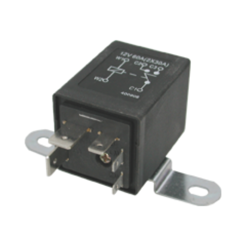 Split Charge Relay Compatible With Lucas Srb630 - Open Contact, Twin Output, 5 Pin, 12V, CCL - 02-040