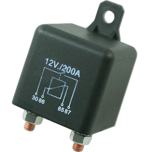 Stud Relay - Heavy Duty, Open Contact, 2 Pin, 12v, CCL - 02-064