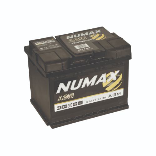 Numax - 027AGM - Agm Sealed Battery 12V 60Ah