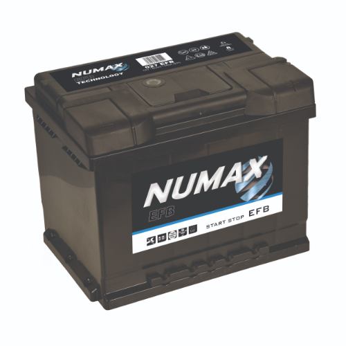 027EFB Numax EFB Car Battery 12V 60Ah