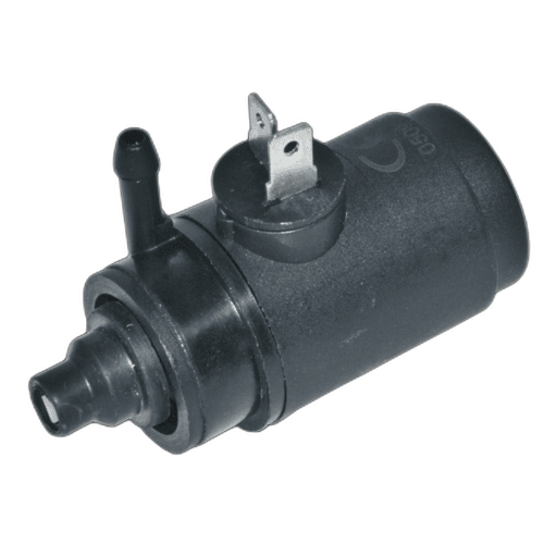 Direct Fit Windscreen Washer Pump, 12V, Single Output - 12 Months Warranty