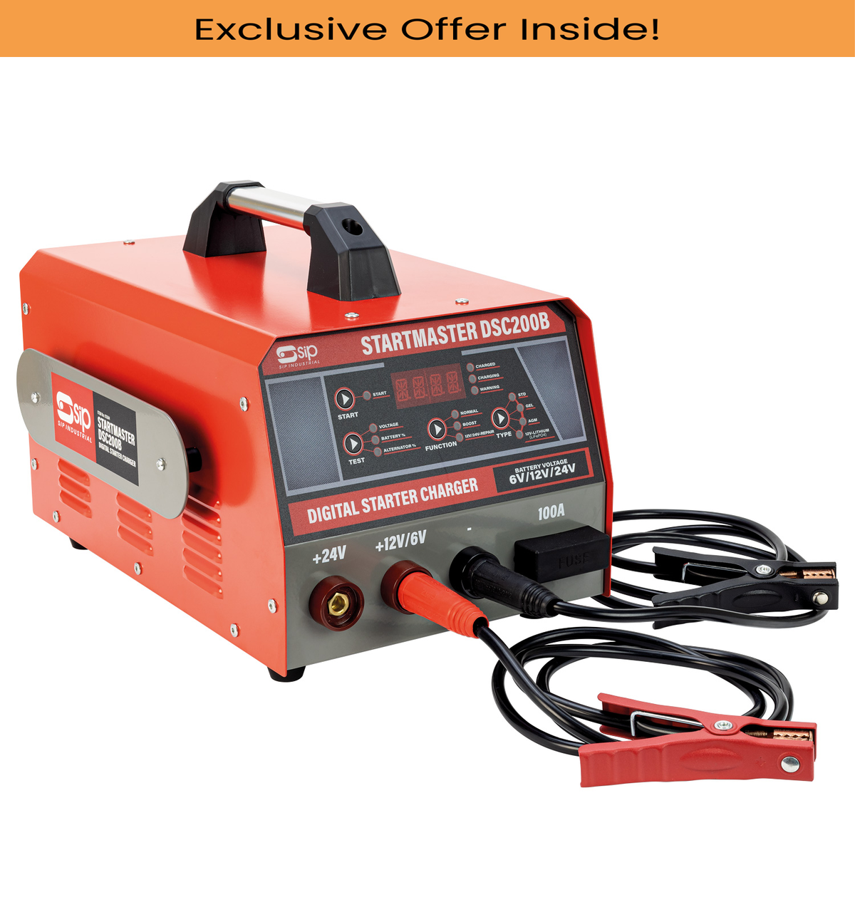 SIP 03584 STARTMASTER DSC200B Digital Starter Charger