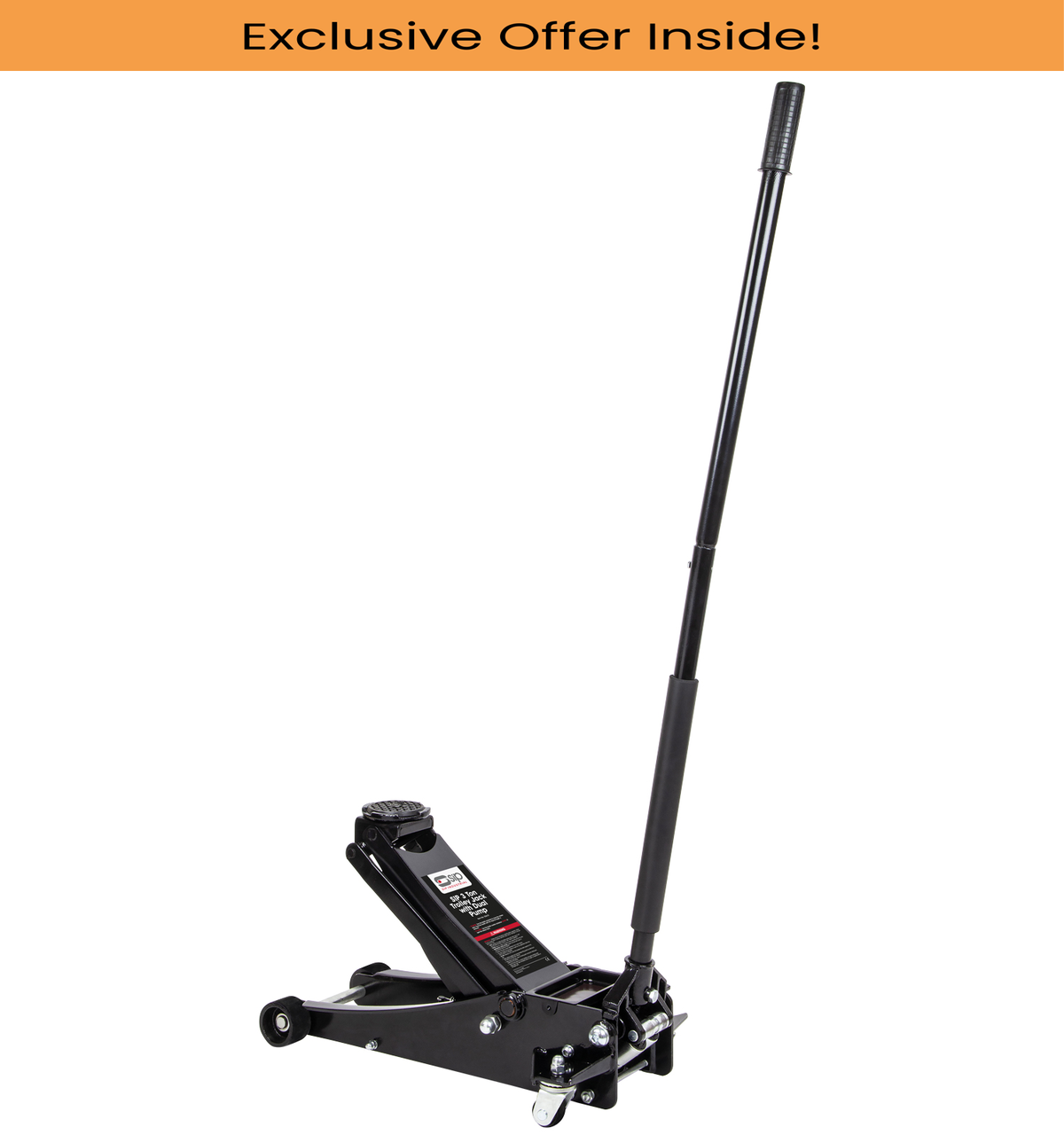SIP 03633 Quick-Lift Trolley Jack, Weight Capacity - 3 Tonne