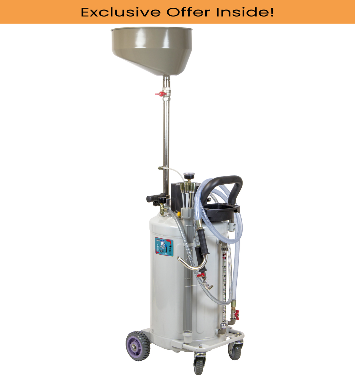 SIP 03711 80 Litre Suction Oil Drainer