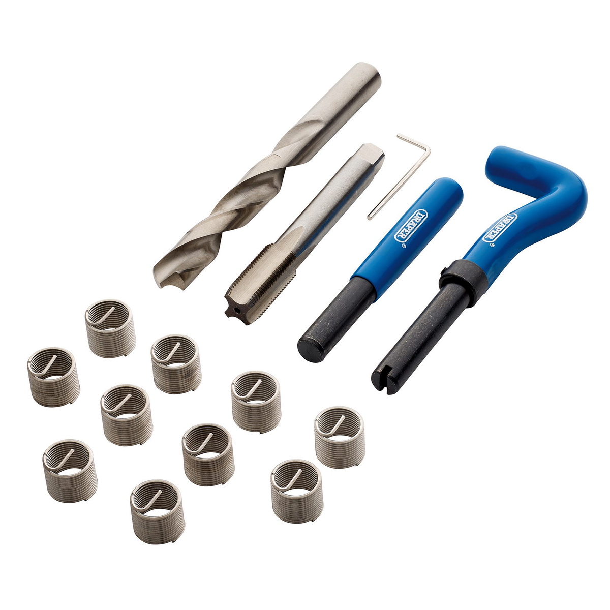 Draper 03711 Metric Thread Repair Kit M14 x 1.25 15 Piece