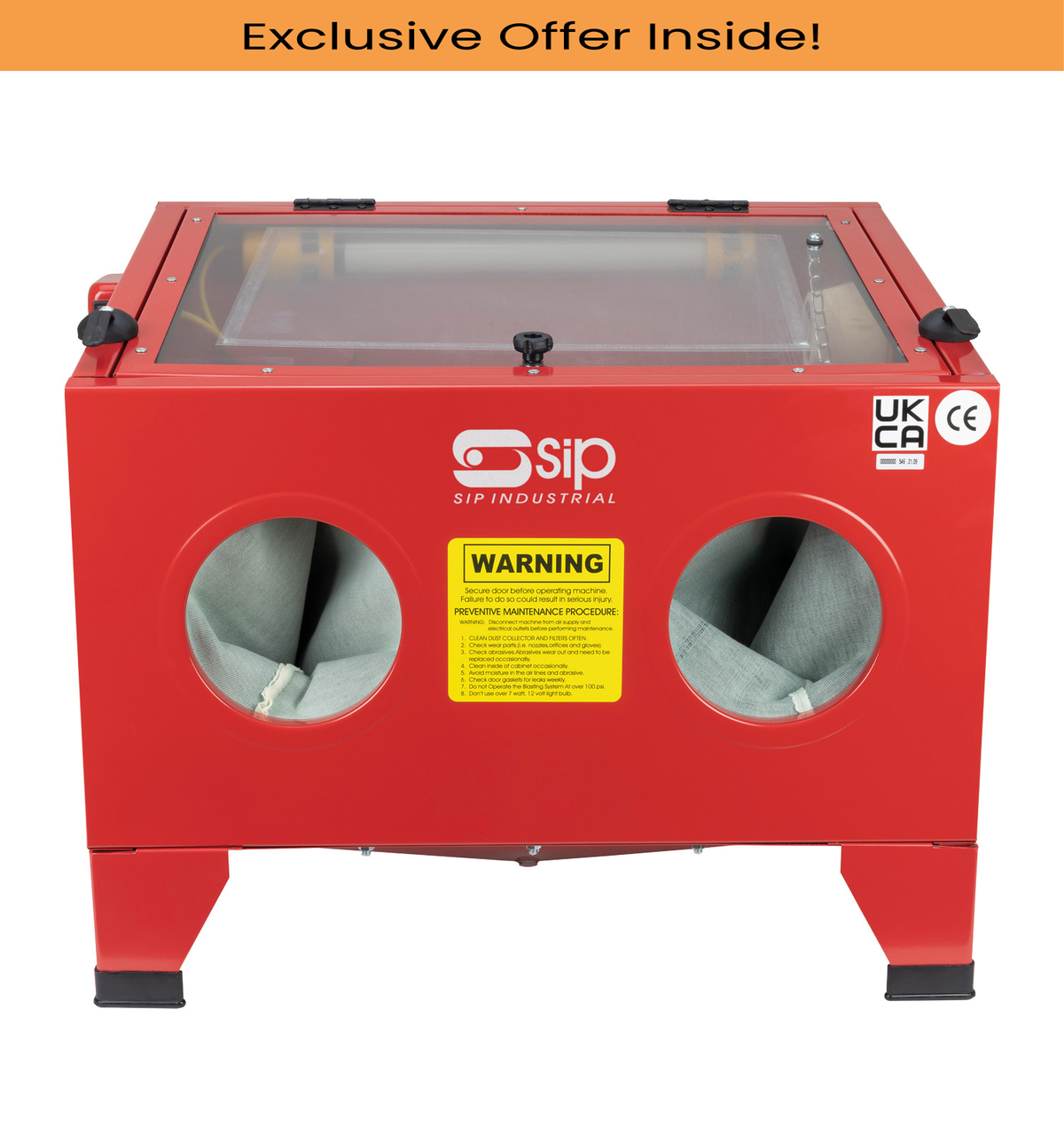 SIP 03868 Medium Sandblast Cabinet