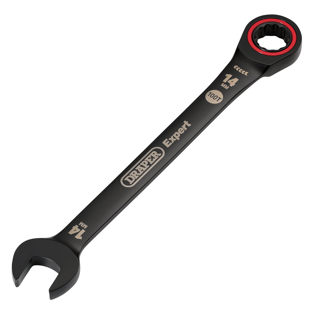 Draper 03887 HI-TORQ® Metric Ratchet Combination Spanner 14mm