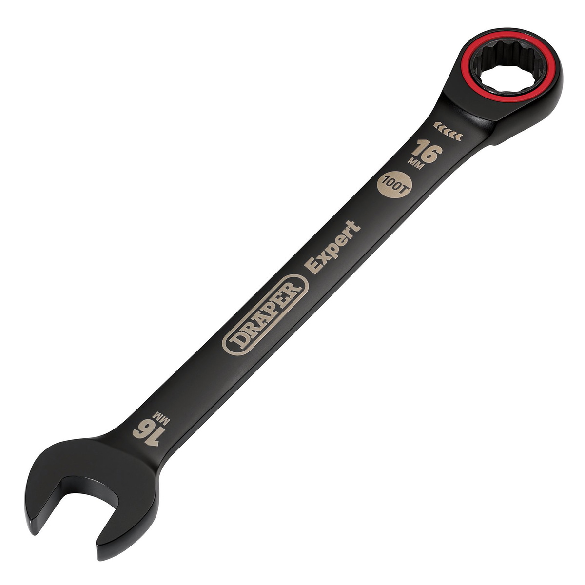 Draper 03889 HI-TORQ® Metric Ratchet Combination Spanner 16mm