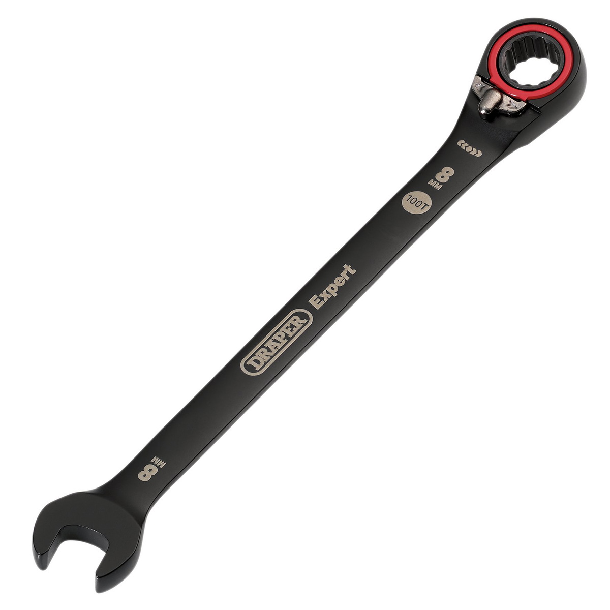 Draper 03898 HI-TORQ® Metric Reversible Ratchet Spanner 8mm
