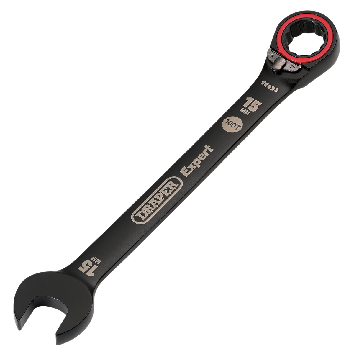 Draper 03905 Expert HI-TORQ® Ratchet Combination Spanner 15mm