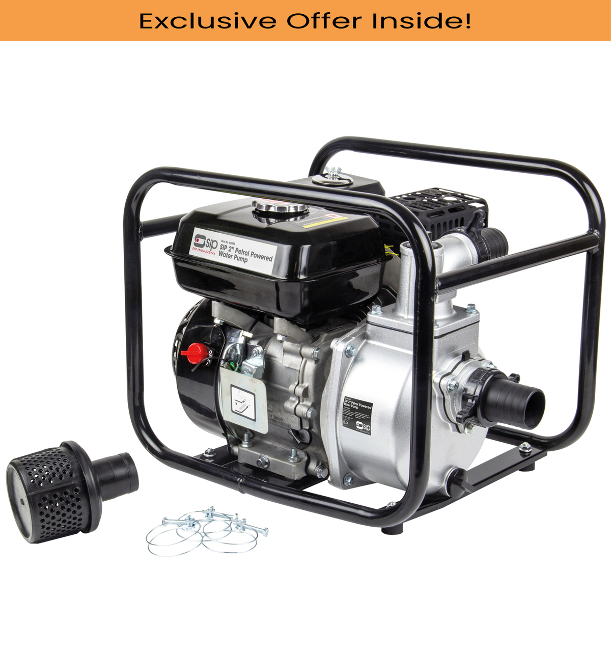 SIP 03933 2" Petrol-Driven Water Pump