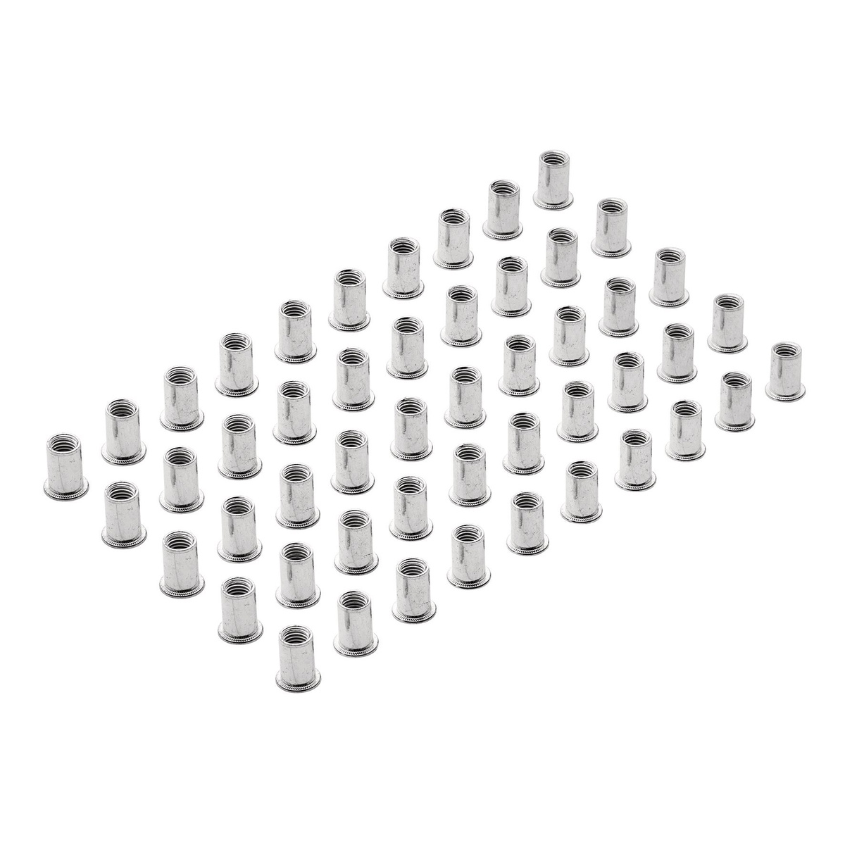 Draper 04056 Zinc Plated Threaded Insert Rivet Nuts M10 x 1.5mm 50pk