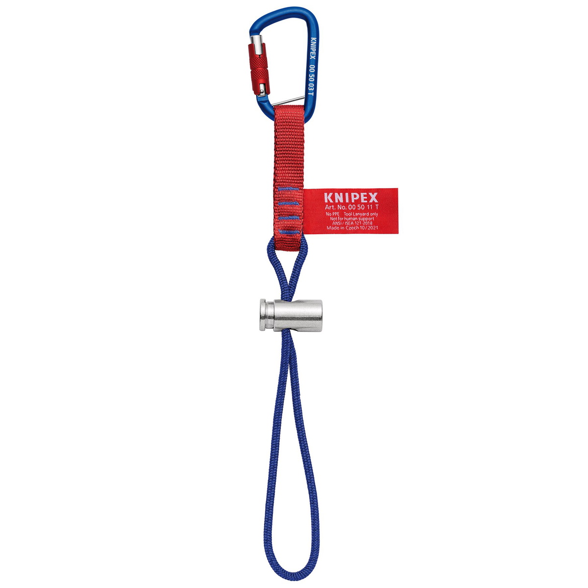 Draper 04766 Knipex 00 50 13 T BK Adapter Straps Carabiner 186mm