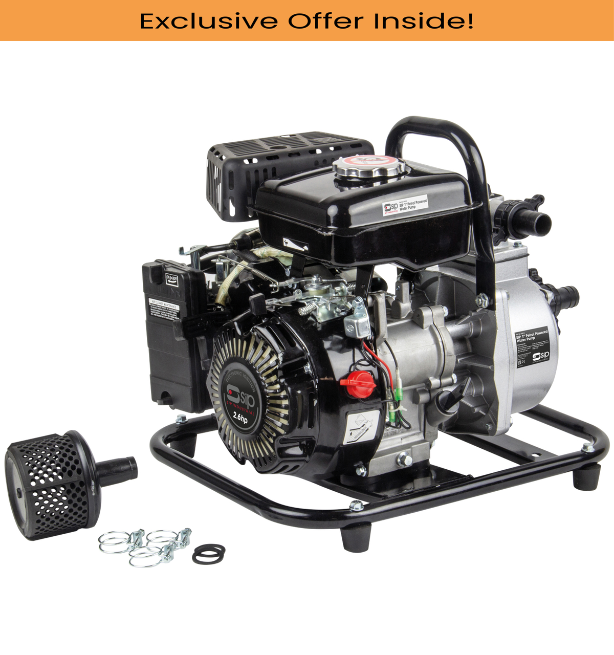 SIP 04913 1" Petrol-Driven Water Pump