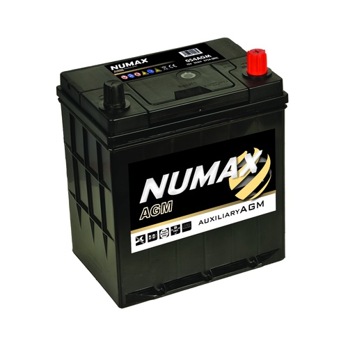 054AGM Numax AGM Car Battery 12V 35Ah, 3 Years Warranty