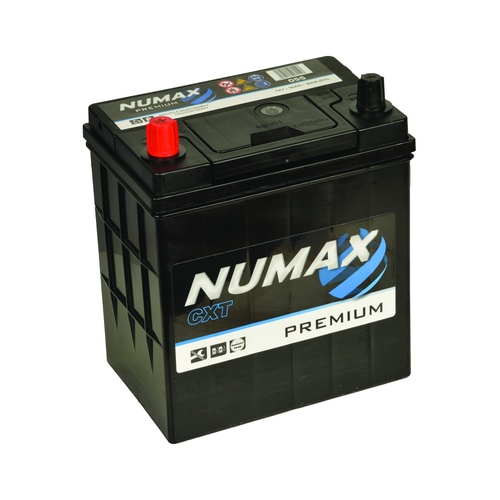 055 Numax Premium Car Battery 12V 35Ah, 3 Years Warranty