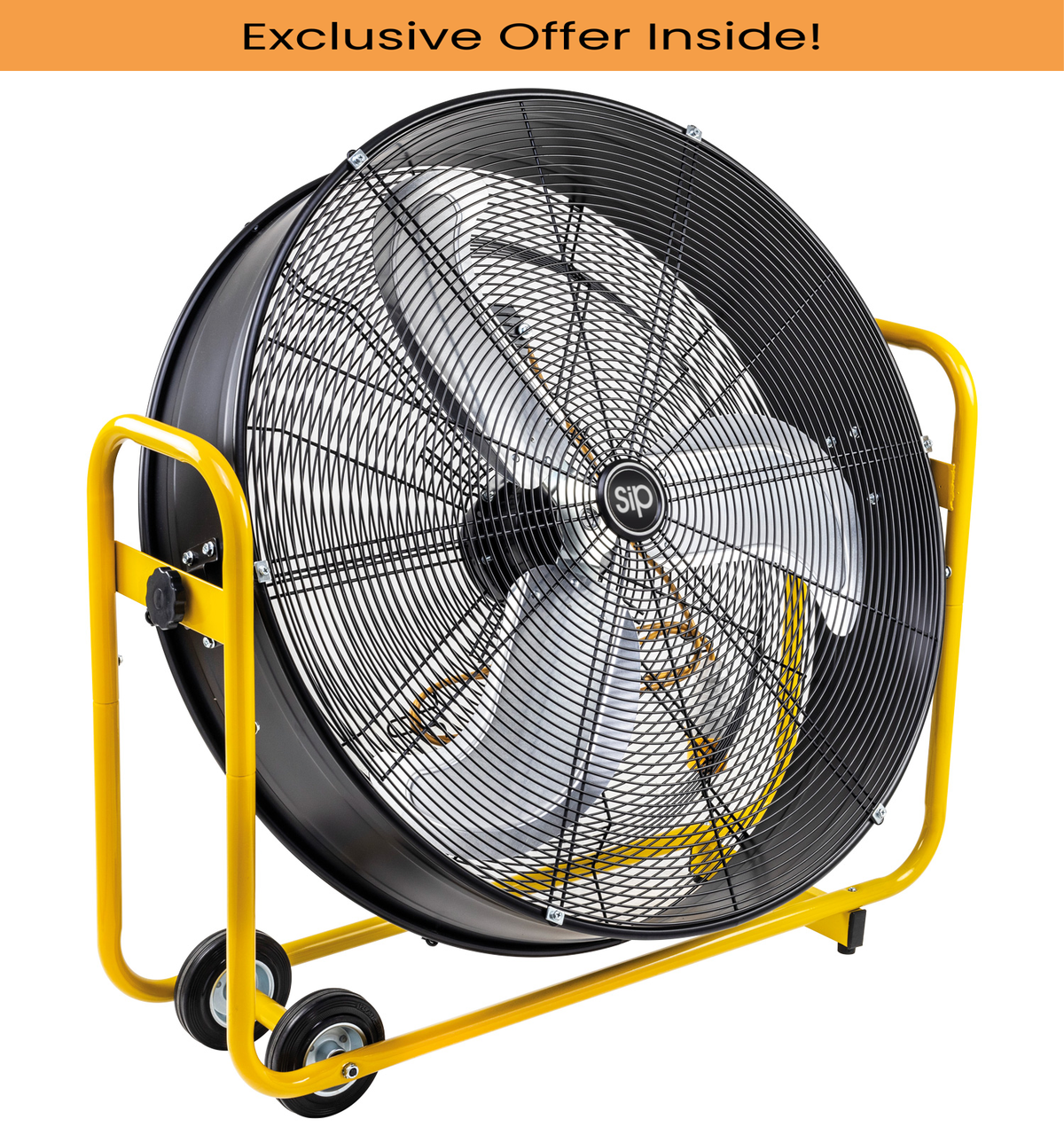SIP 05640 30" 110v Heavy-Duty Drum Fan