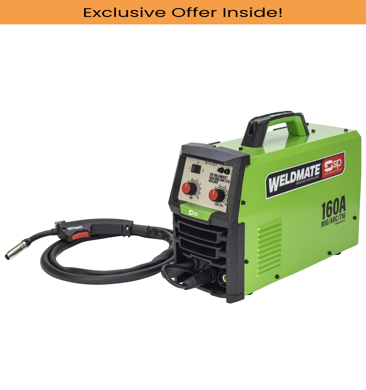 SIP 05733 WELDMATE 160A MIG Welder