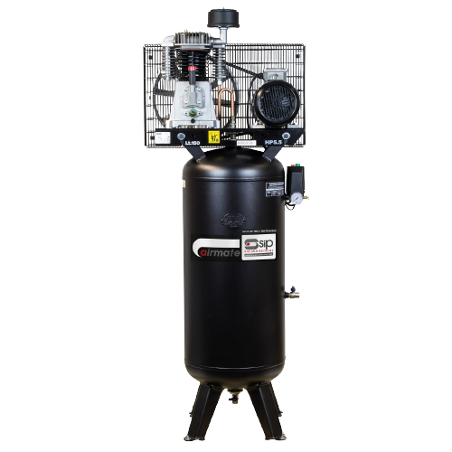 SIP 06335 VN5.5/150-TB Vertical Compressor, Tank Capacity - 50 Litre, Max. Air Pressure - 10 Bar