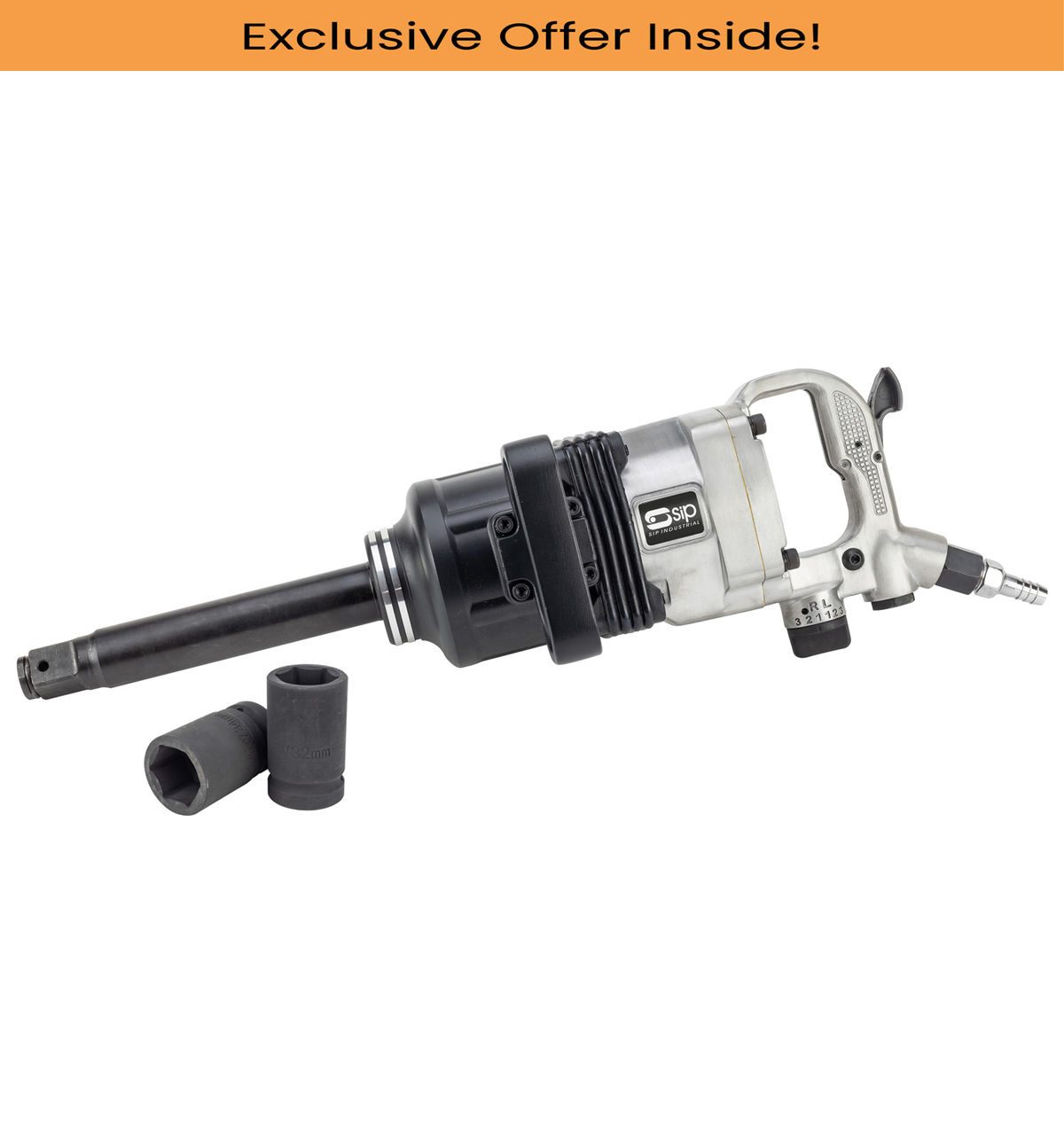 SIP 06795 1" Professional Air Impact Wrench