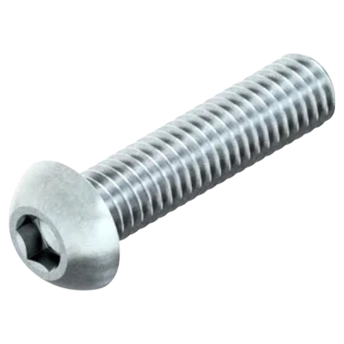 Hex Socket Button Head Screw - M6, 40mm Length, I7380-1 Steel, Zinc Plated, Fabory - 07151.060.040(Pack Of 100)
