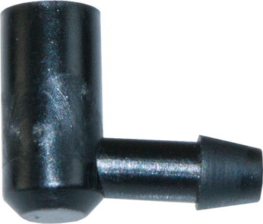 08-026 Female To Male 4.8mm 90° Elbow Connector