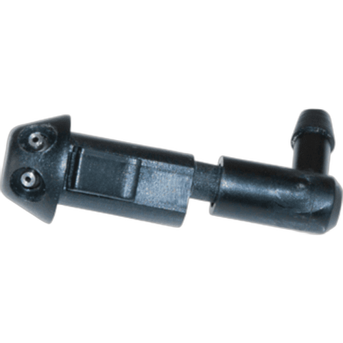 Windscreen Washer Jet, Elbow Joint, Twin Outlet, fits 4.8 mm ID Hose - 12 Months Warranty