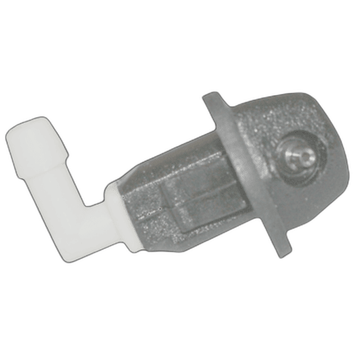 Windscreen Washer Jet, Short Elbow Joint, Single Outlet, fits 4.8 mm ID Hose - 12 Months Warranty