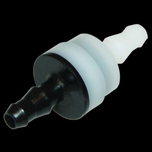 Non-Return Valve, Straight In-Line, fits both 5 mm to 6 mm ID Hose - 12 Months Warranty