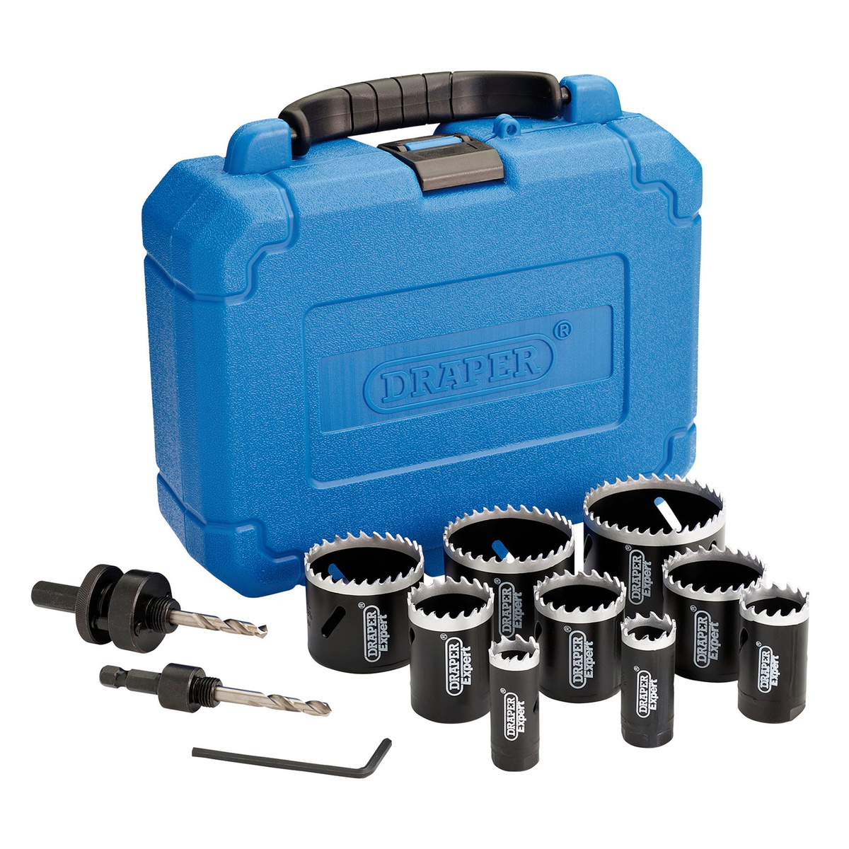 Draper 08564 Expert Cobalt Hole Saw Set 12 Piece