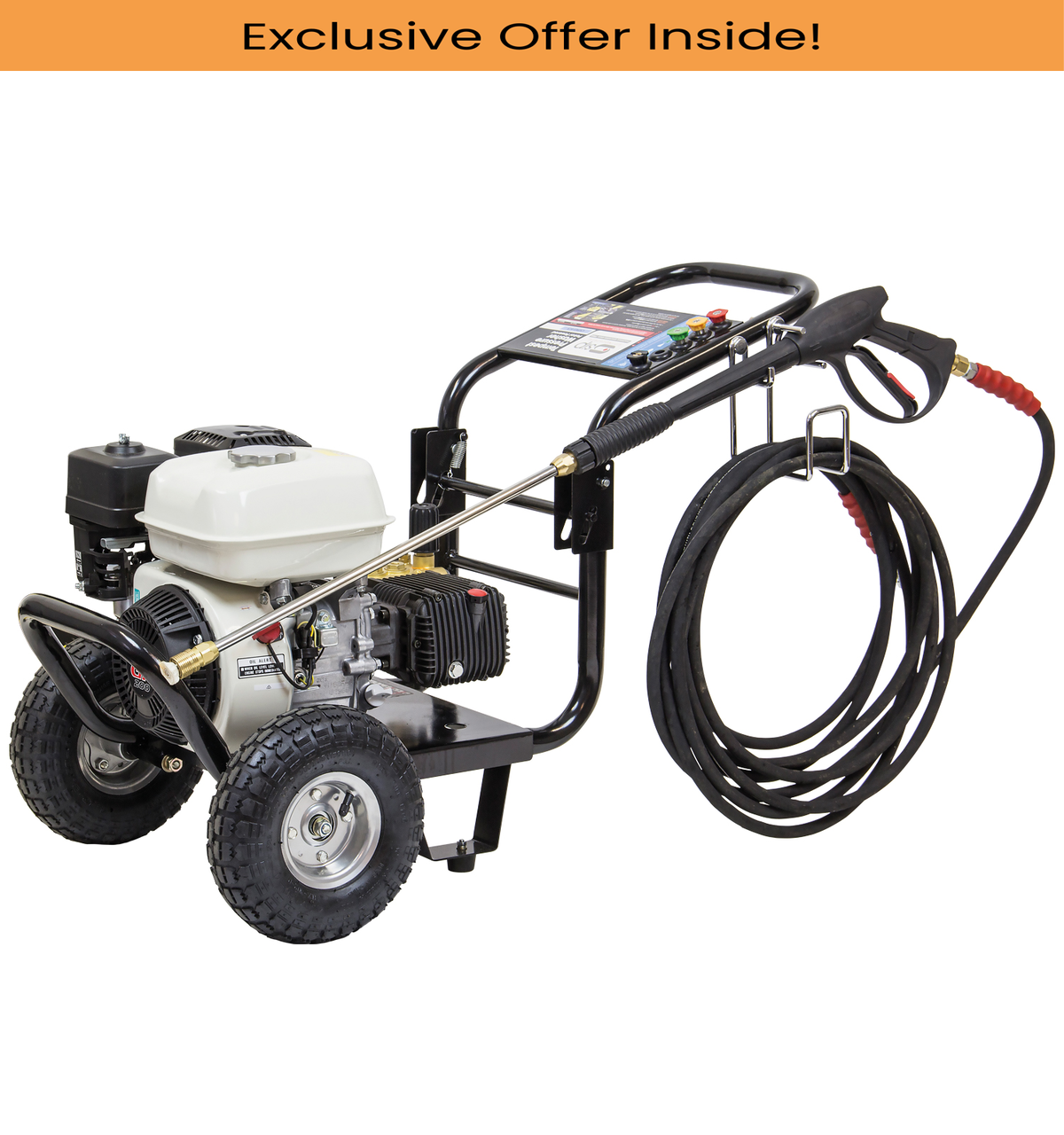 SIP 08643 TPHGP760/190 Honda Pressure Washer, Max. Pressure - 756 Bar