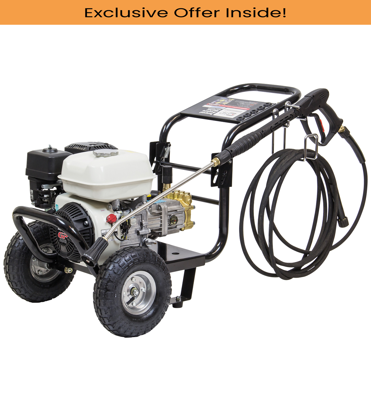 SIP 08646 TPHGP660/165 Honda Pressure Washer, Max. Pressure - 660 Bar