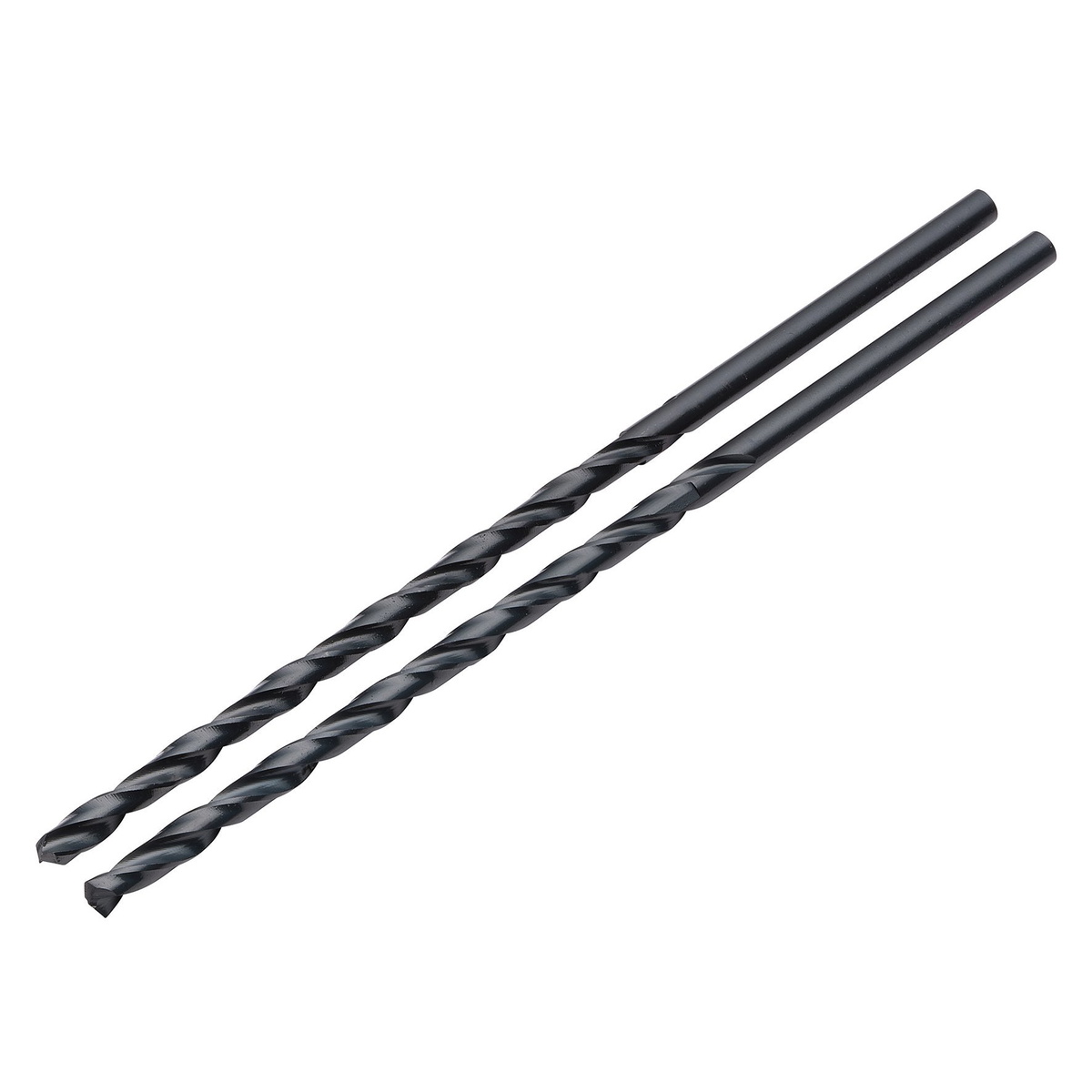 Draper 08789 Black HSS Long Drill Bit 4x119mm Pack of 2