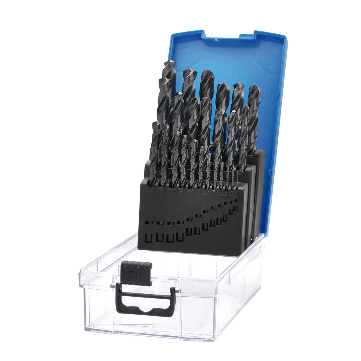 Draper 08853 Black HSS Drill Bit Set 25 Piece