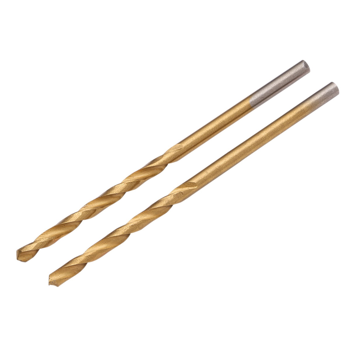 Draper 08861 HSS TiN Coated Drill Bit 2.5 x 57mm Pack of 2