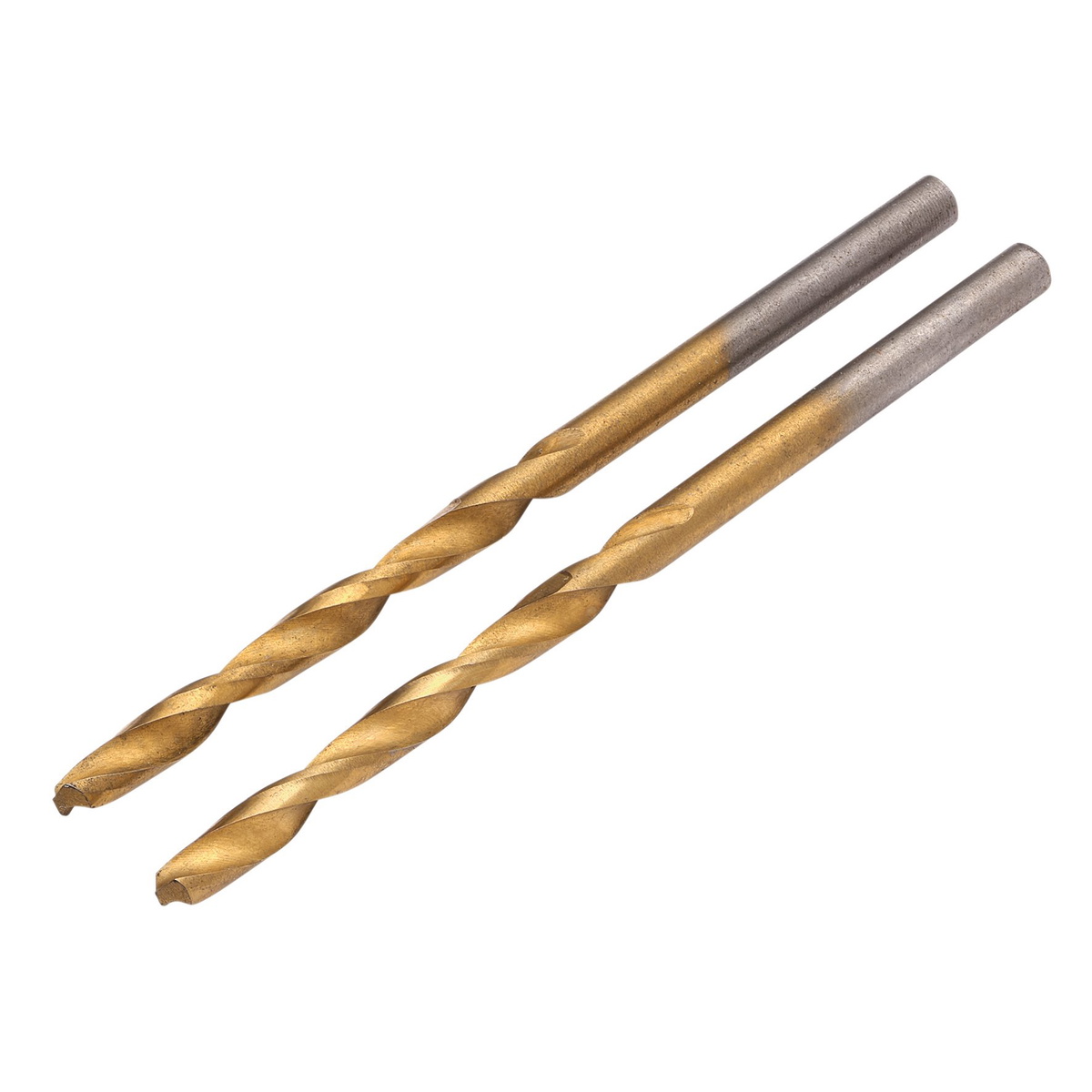 Draper 08865 HSS TiN Coated Drill Bit 4 x 75mm Pack of 2