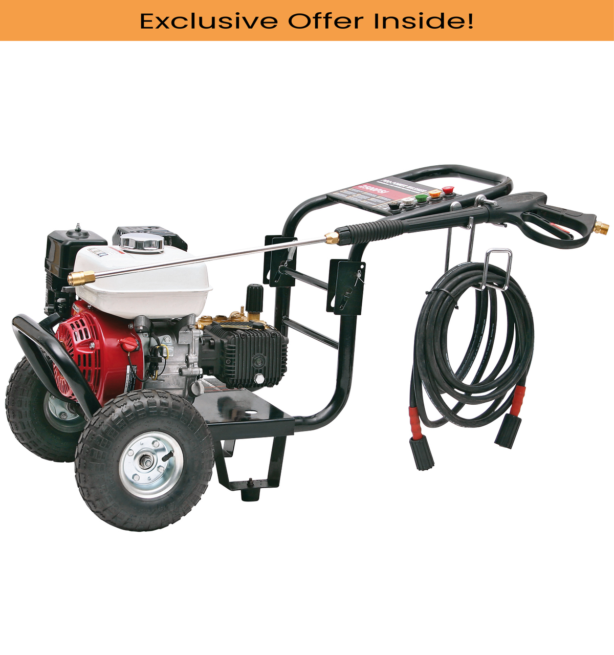 SIP 08943 PP760/190 Honda GX Pressure Washer, Max. Pressure - 756 Bar
