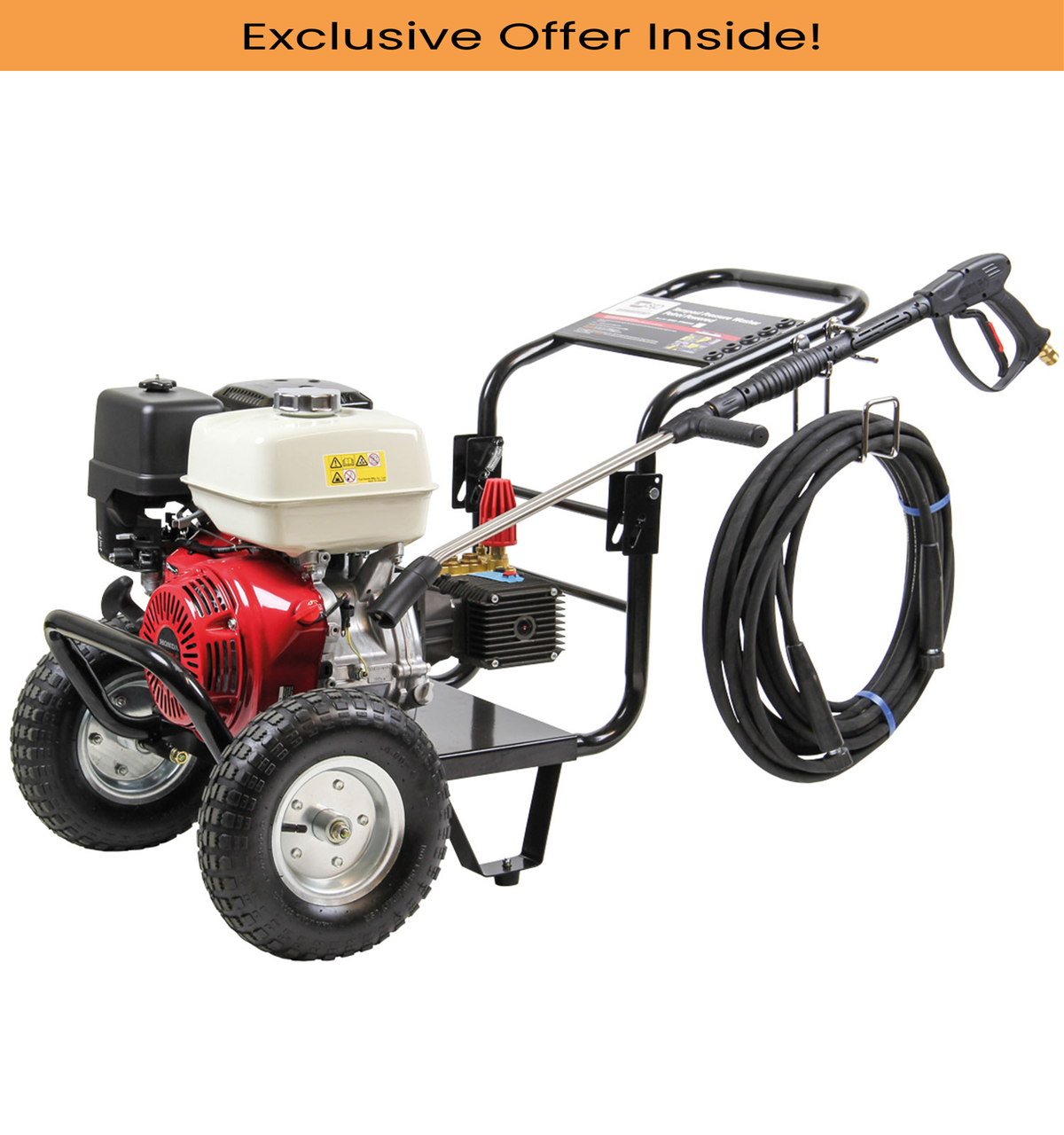 SIP 08948 PP960/210 Honda GX Pressure Washer, Max. Pressure - 960 Bar