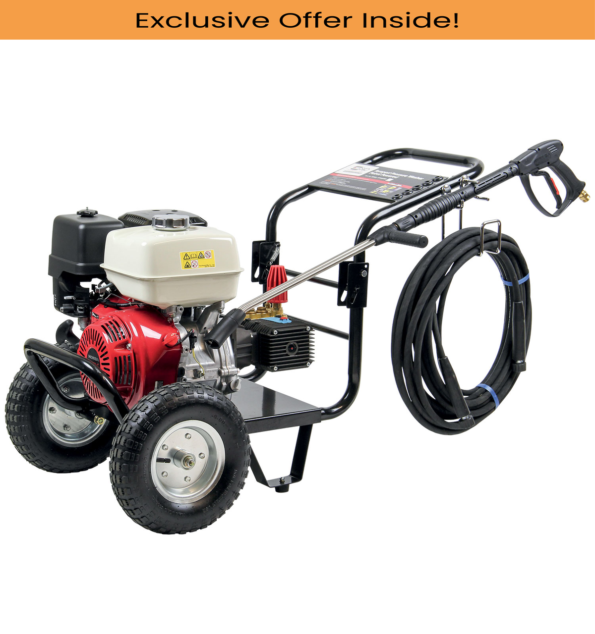 SIP 08950 PP960/280 Honda GX Pressure Washer, Max. Pressure - 960 Bar