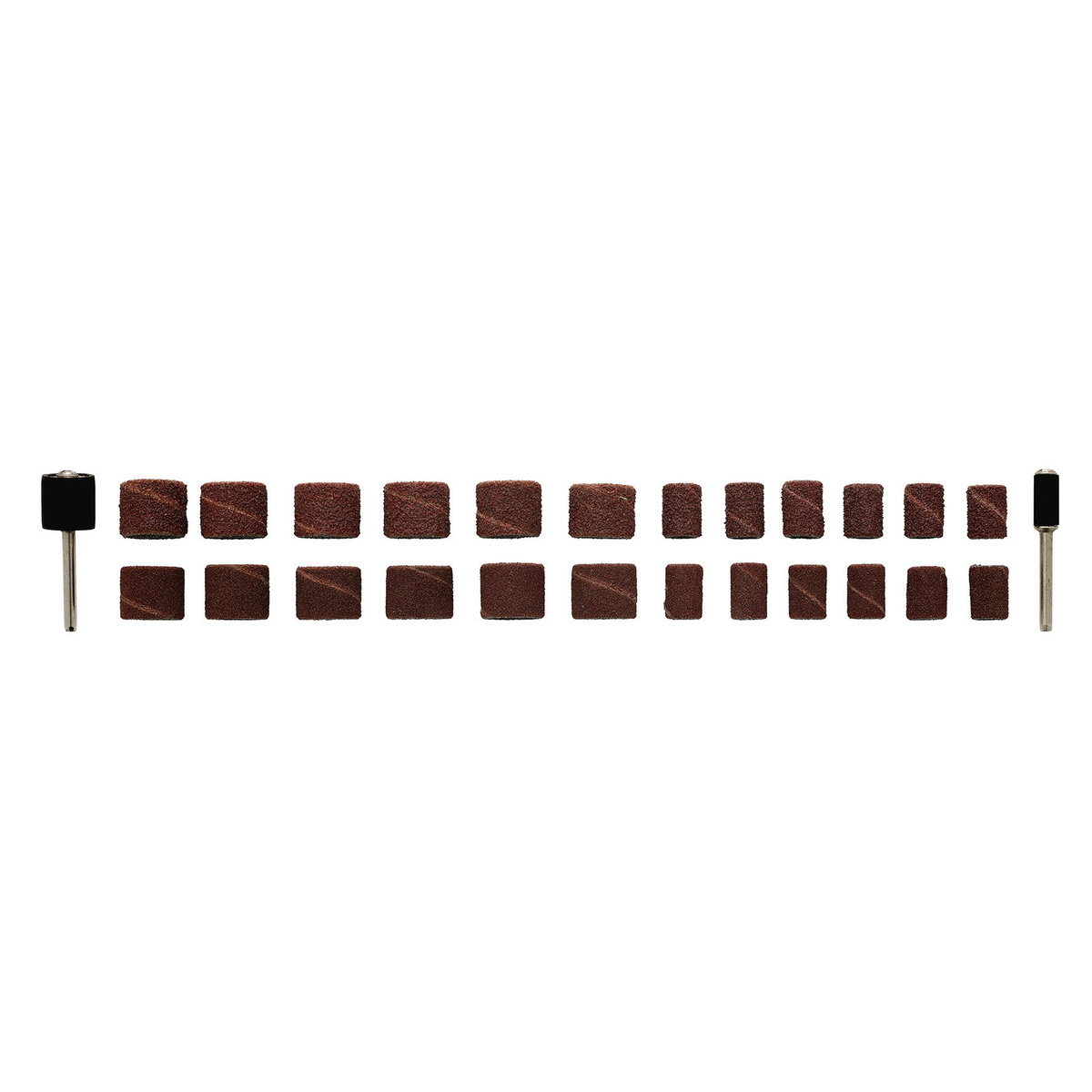 Draper 08955 Sanding Drums and Holders for D20 Engraver/Grinder 26 Piece